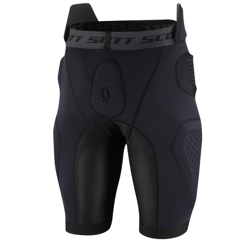Motokrosové šortky SCOTT Softcon Air Short Protector čierne