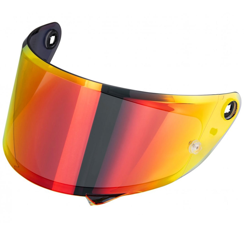 Plexisklo HJ-45A/B pre prilby F100 zrkadlovo červené