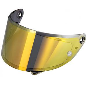 Plexi HJ-45A/B pre helmy F100 zrkadlovo zlaté