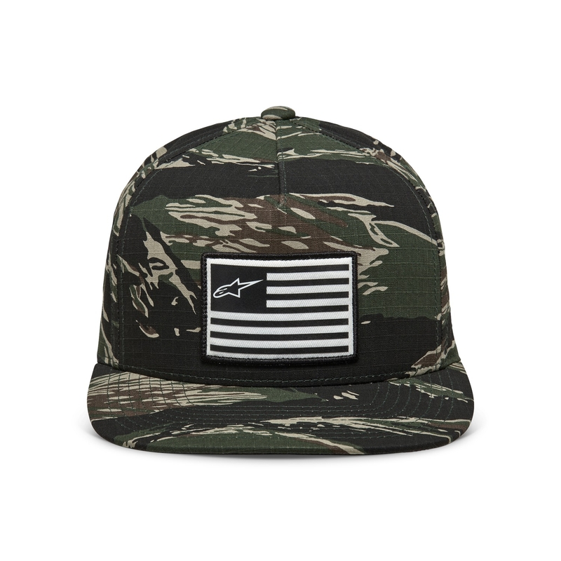 Šiltovka Alpinestars Extol Snapback camo zelená