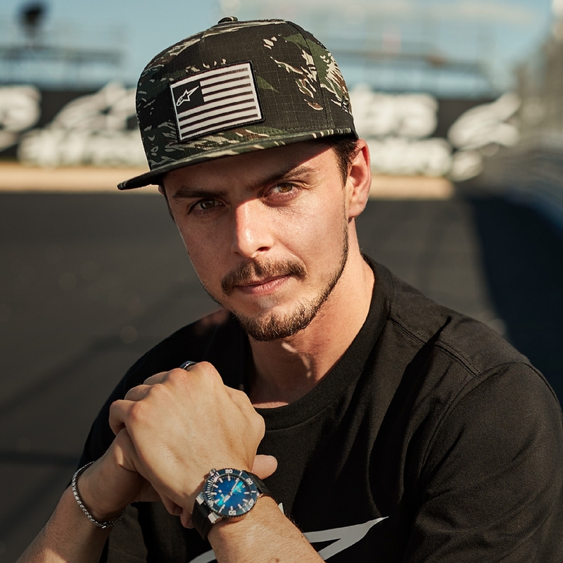 Šiltovka Alpinestars Extol Snapback camo zelená
