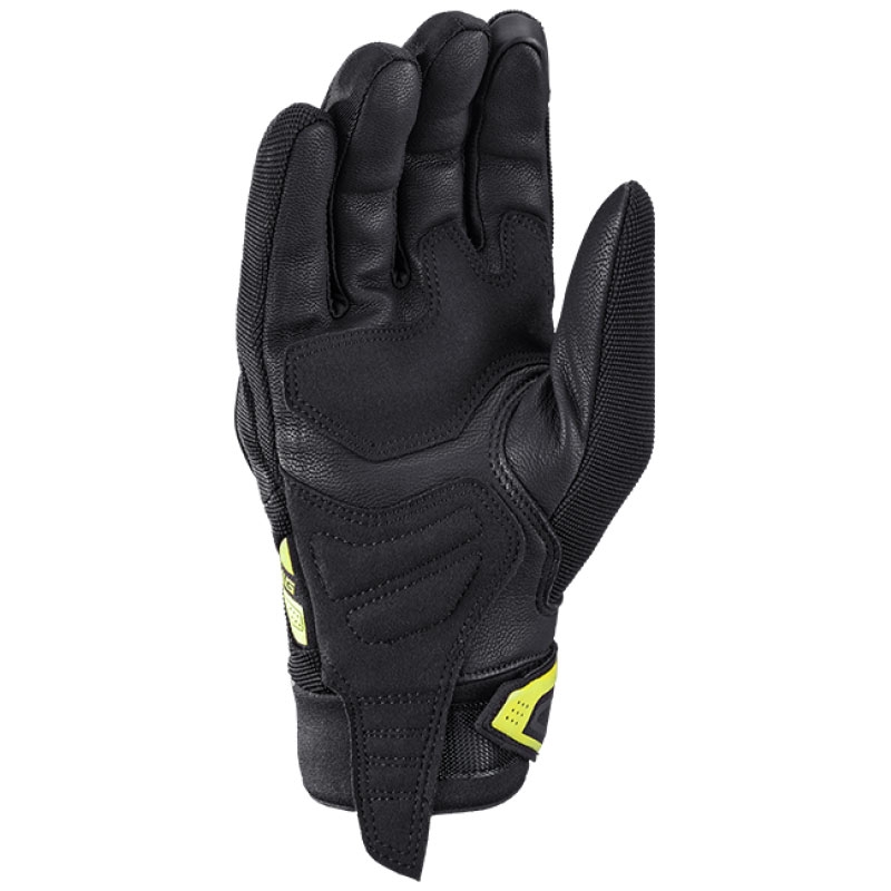 Rukavice na motorku IXON Mig 2 čierno-fluo žlté