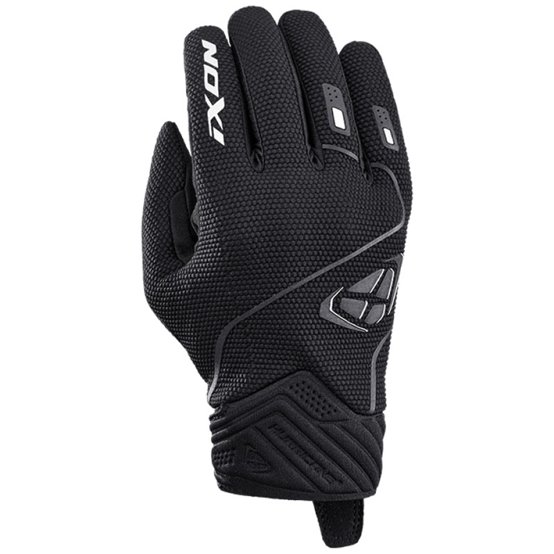 Rukavice na motorku IXON Hurricane 2 čierno-biele