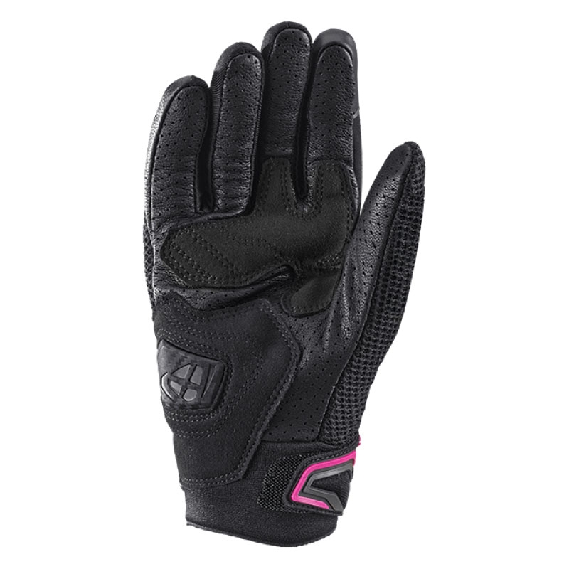 Dámske rukavice na motorku IXON Mirage Airflow čierno-ružové