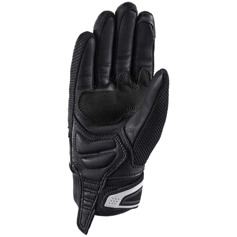 Dámske rukavice na motorku IXON Mig 2 Airflow čierno-biele
