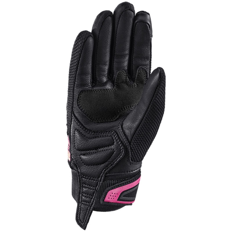 Dámske rukavice na motorku IXON Mig 2 Airflow čierno-ružové