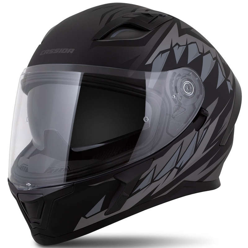 Integrálna prilba Cassida Orbit Strix matná čierno-šedá