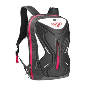 Batoh na motorku IXON R-Laser 25 l čierno-bielo-červený