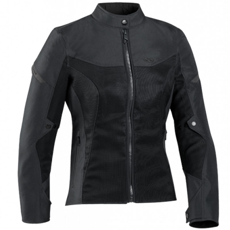 Dámska bunda na motorku IXON Fresh Lady čierna Veľkosť: 2XL