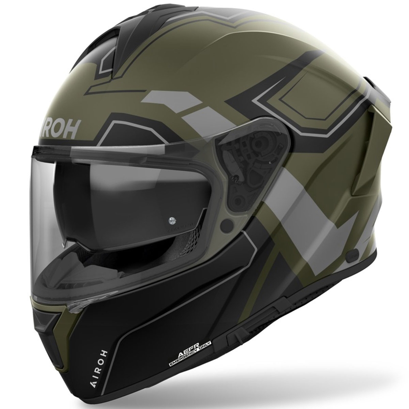 Integrálna prilba na motocykel Airoh SPARK 2 Dart matná khaki zelená