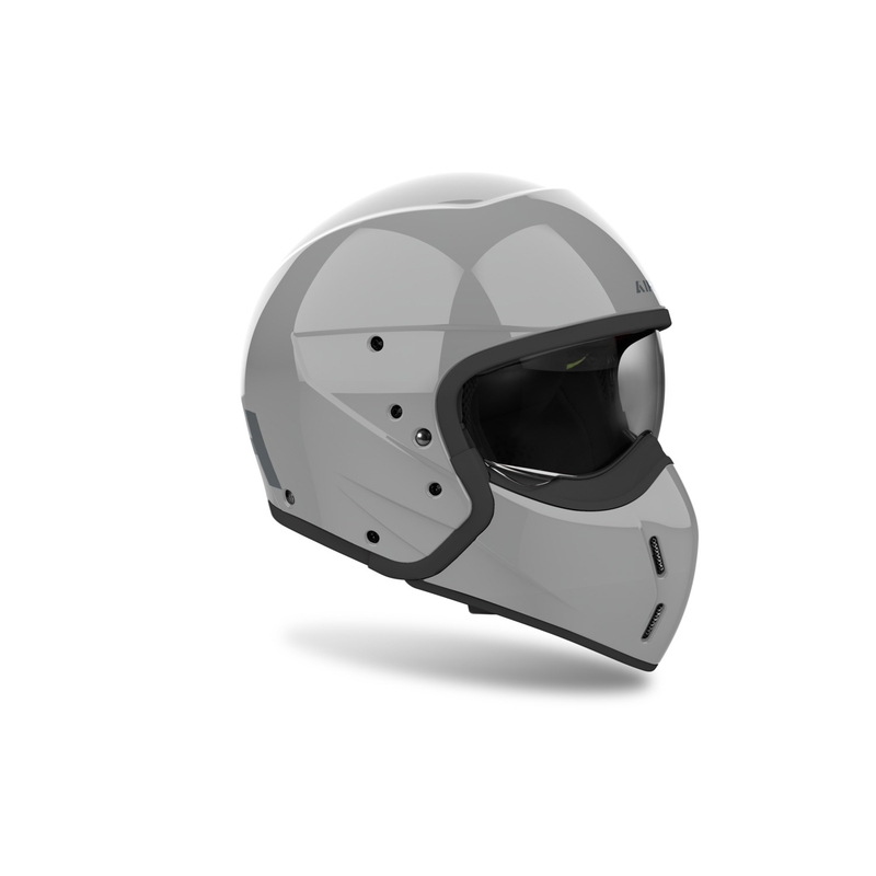 Modulárna prilba na motocykel Airoh J110 Color lesklá cementovo sivá