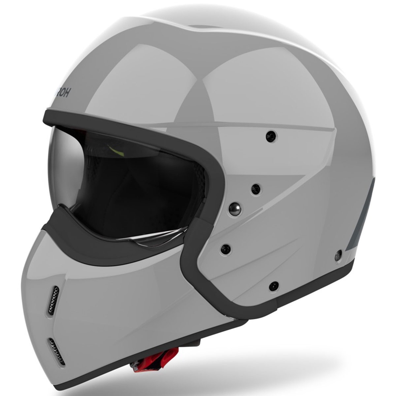 Modulárna prilba na motocykel Airoh J110 Color lesklá cementovo sivá