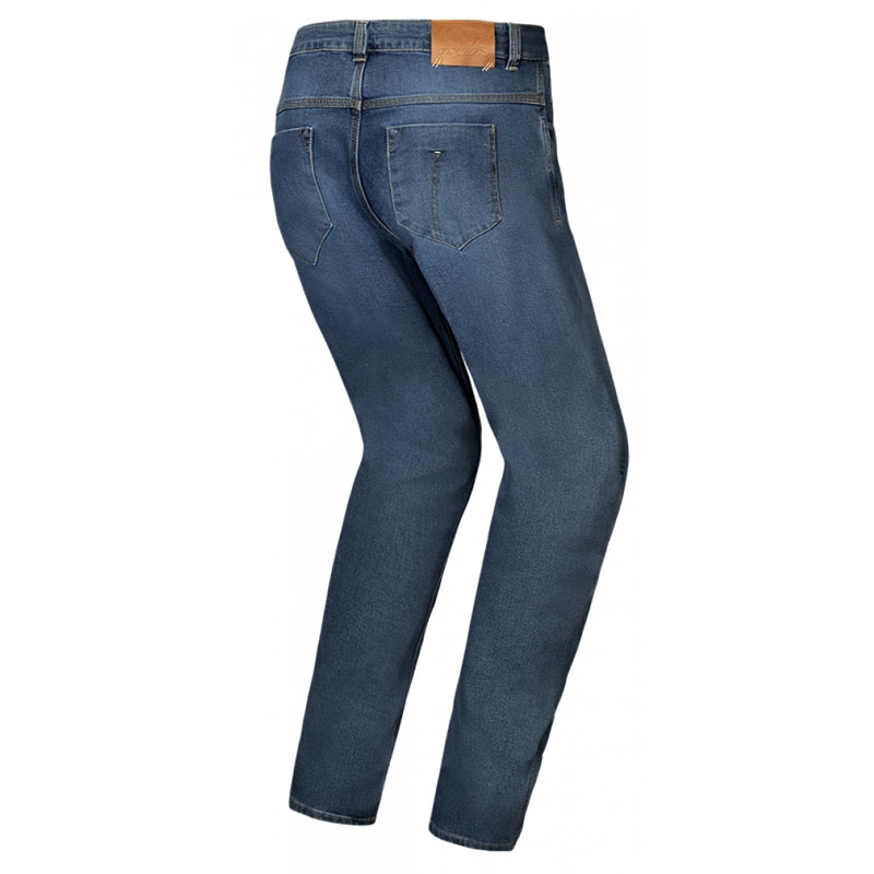 Džínsy na motorku IXON Alex vyprané modré