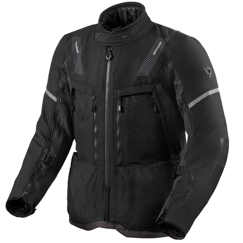 Bunda na motorku Revit Sand 5 H2O čierno-antracitová