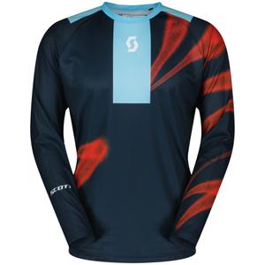 Motokrosový dres SCOTT EVO Dirt modro-červený