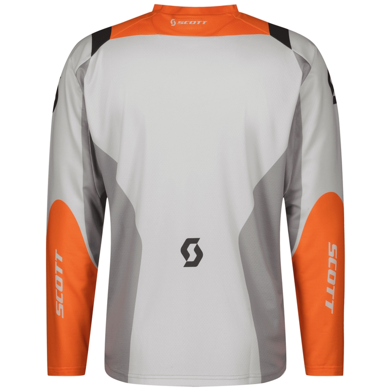 Motokrosový dres SCOTT EVO Race bielo-oranžový