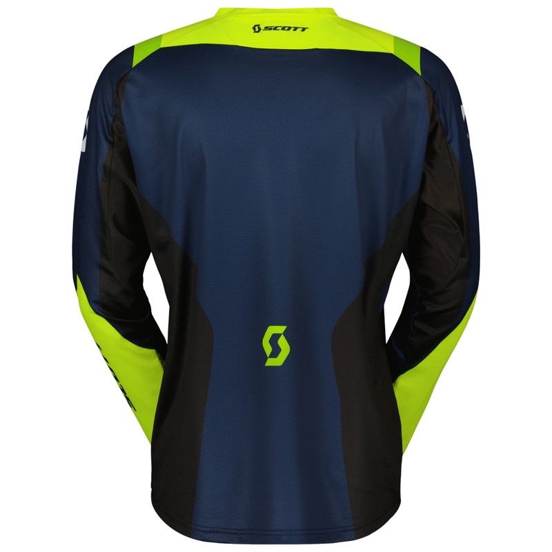 Motokrosový dres SCOTT EVO Race fialovo-fluo žltý výpredaj