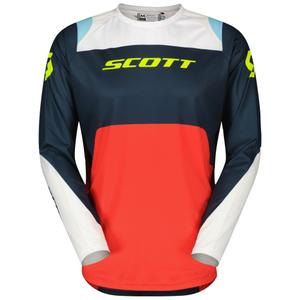 Motokrosový dres SCOTT EVO Race modro-červený