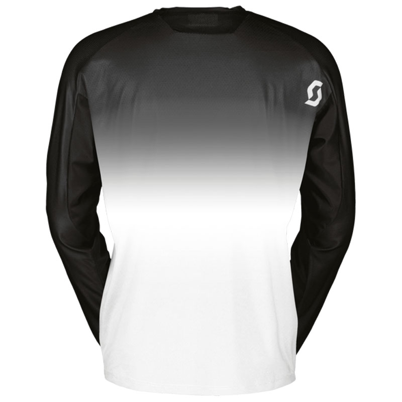 Motokrosový dres SCOTT EVO Swap čierno-biely výpredaj