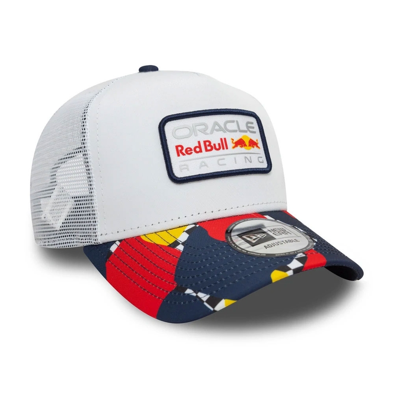 Šiltovka Oracle Red Bull Racing Retro biela
