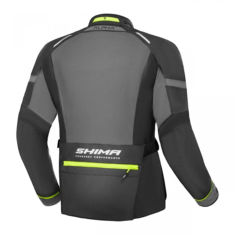 Bunda na motorku Shima Alpha fluo