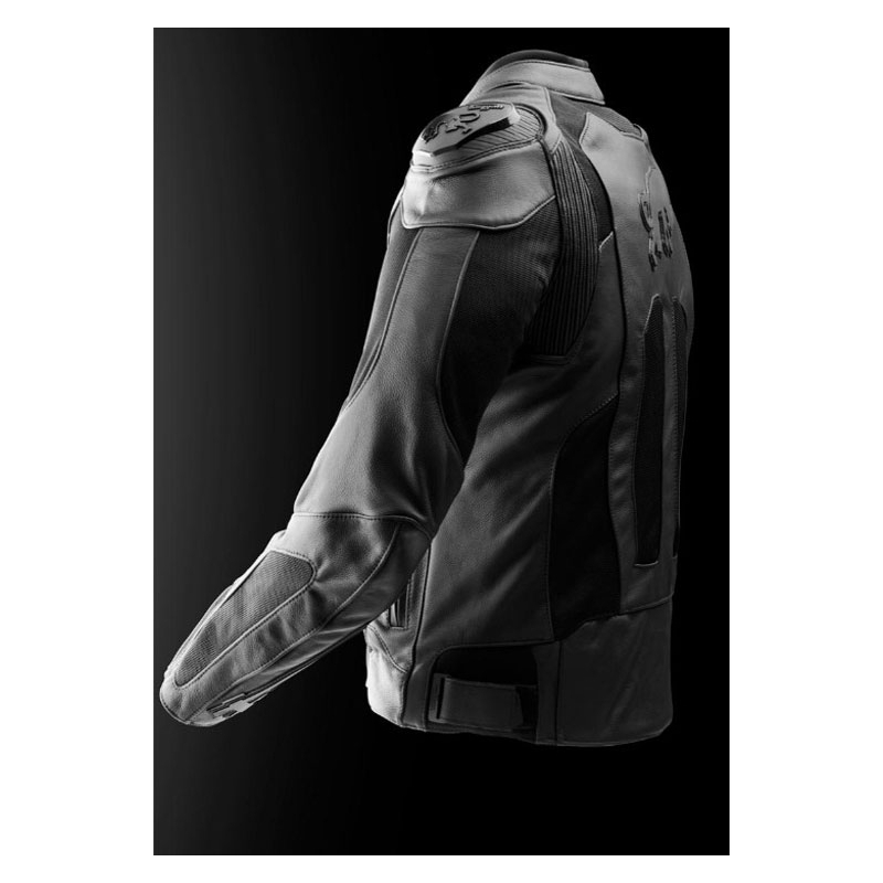 Kožená bunda na motocykel Furygan Speed ​​Mesh 3 čierna