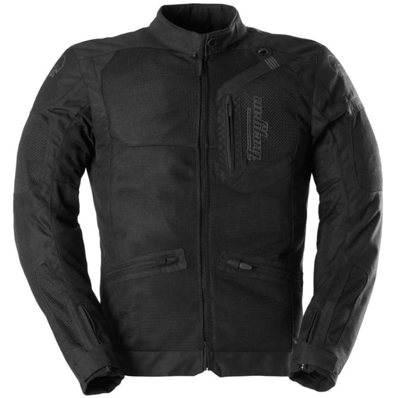 Bunda na motocykel Furygan Aquilon čierno-sivá