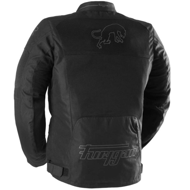 Bunda na motocykel Furygan Aquilon čierno-sivá