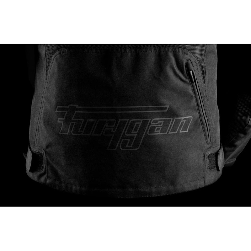 Bunda na motocykel Furygan Aquilon čierno-sivá