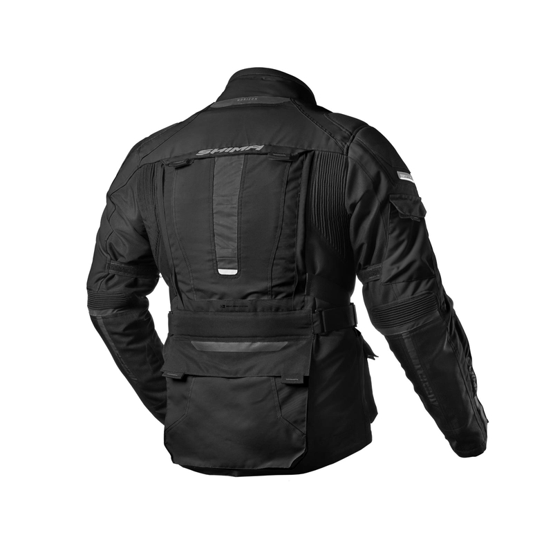 Bunda na motocykel Shima Horizon čierna výpredaj