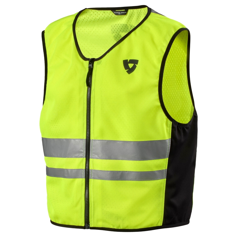Reflexná vesta na motorku Revit Athos 3 Air fluo žltá