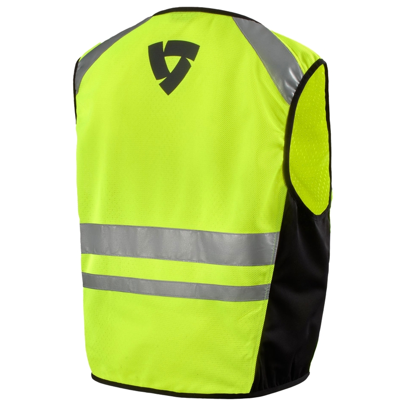 Reflexná vesta na motorku Revit Athos 3 Air fluo žltá