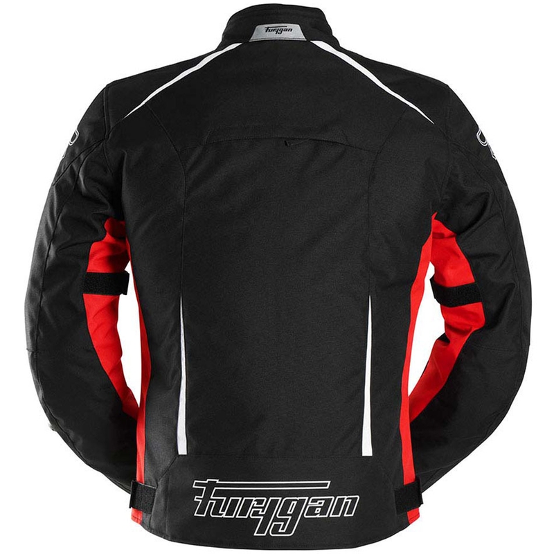 Bunda na motorku Furygan Yori čierno-červeno-biela