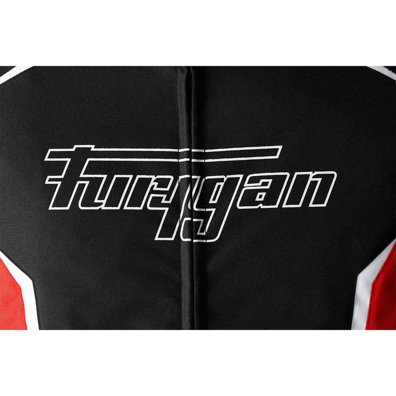 Bunda na motorku Furygan Yori čierno-červeno-biela