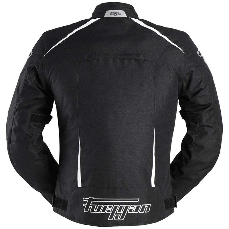 Bunda na motocykel Furygan Yori čierno-biela