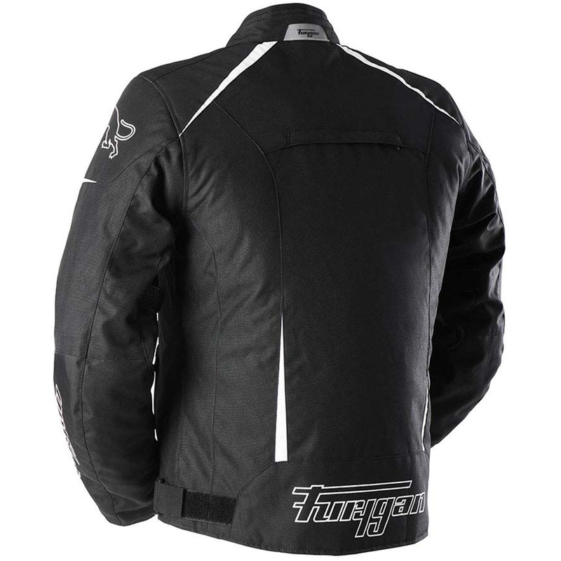 Bunda na motocykel Furygan Yori čierno-biela