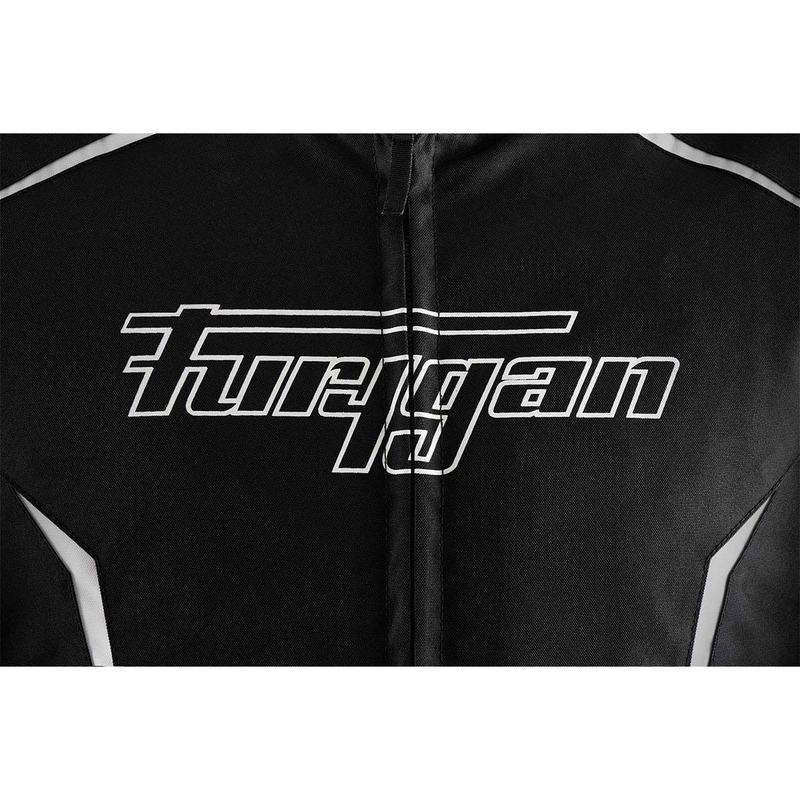 Bunda na motocykel Furygan Yori čierno-biela