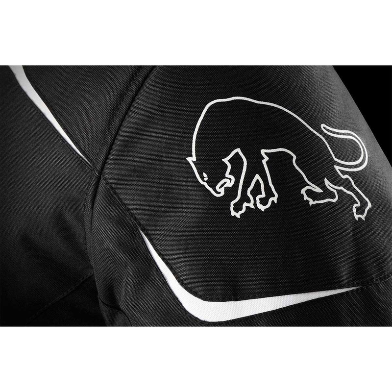 Bunda na motocykel Furygan Yori čierno-biela