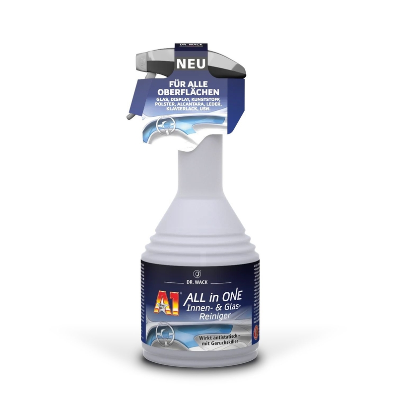 Univerzálny čistič pre sklá a interiér Dr. Wack ALL in ONE Interior 500 ml