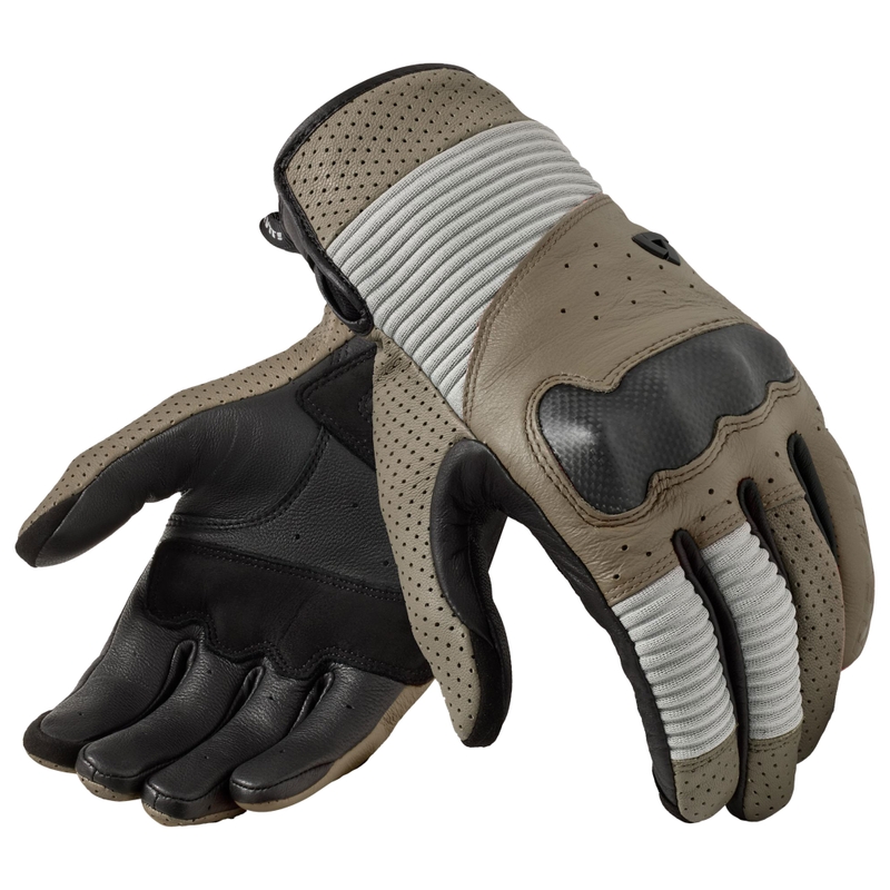 Rukavice na motorku Revit Lewisville pieskovo-čierne