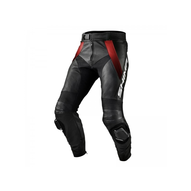 Nohavice na motocykel Shima STR čierno-červené výpredaj