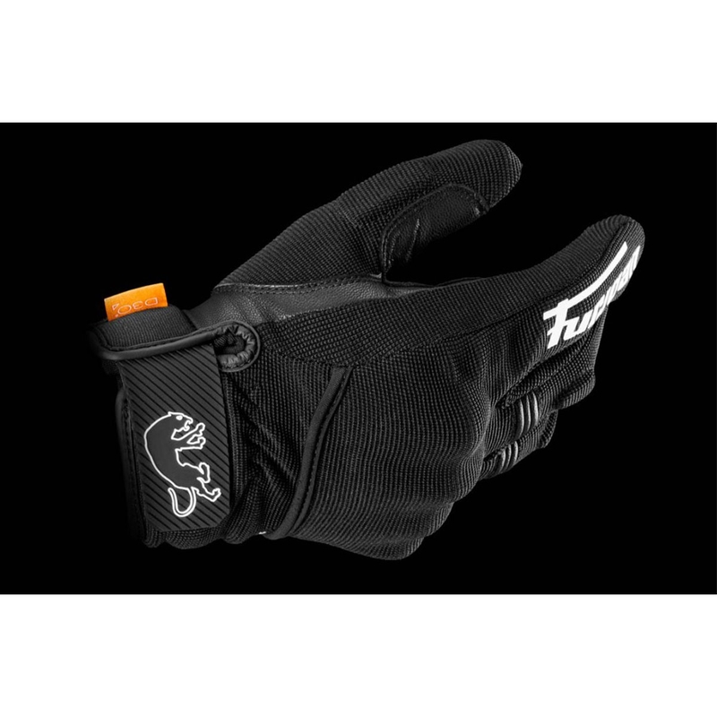 Rukavice na motorku Furygan Jet D3O Evo čierno-biele