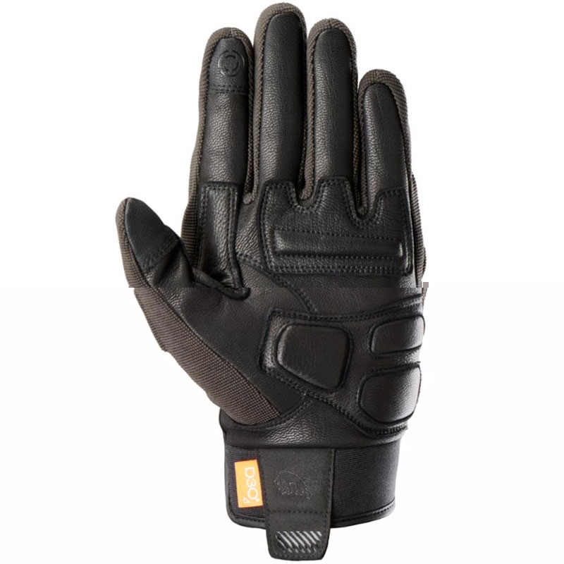 Rukavice na motorku Furygan Jet D3O Evo hnedé