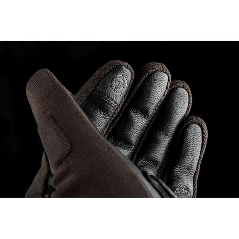 Rukavice na motorku Furygan Jet D3O Evo hnedé