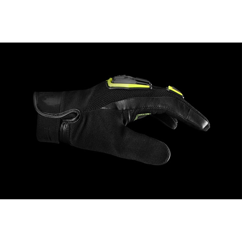 Rukavice na motorku Furygan Shade čierno-fluo žlté