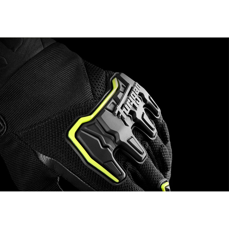 Rukavice na motorku Furygan Shade čierno-fluo žlté