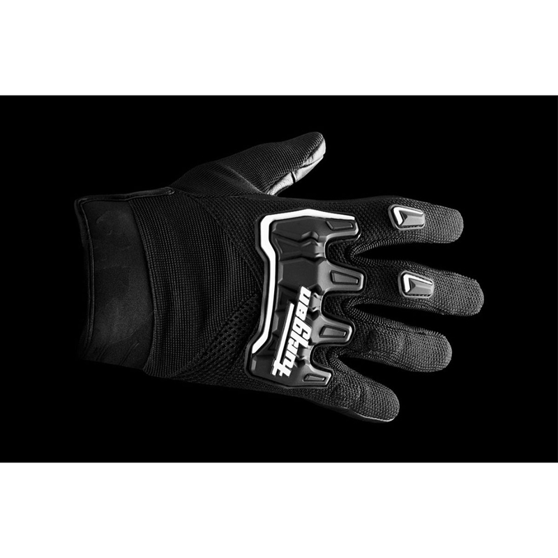 Rukavice na motorku Furygan Shade čierno-biele