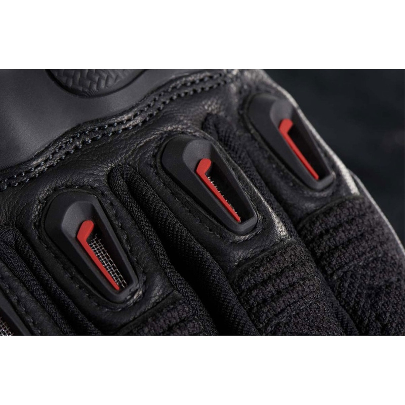 Rukavice na motorku Furygan Volt čierno-červené