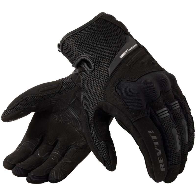 Dámske rukavice na motorku Revit Cavern čierne