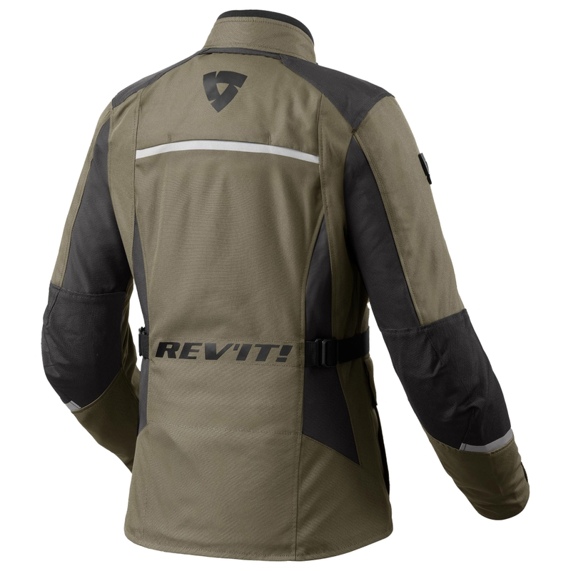 Dámska bunda na motorku Revit Voltiac 3 H2O zeleno-antracitová